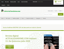 Tablet Screenshot of libreriafiscalistas.com